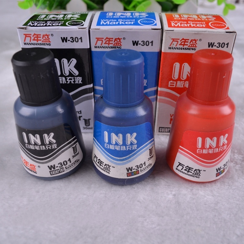 High Quality Non-toxic 30ML 50ML Dry Erase Whiteboard Marker Pen Ink