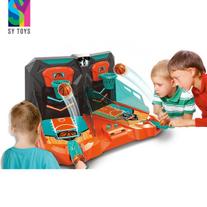 SY Battle Shooting Machine Basketball Game Desktop Top Basketball Finger Soccer Game For Kid