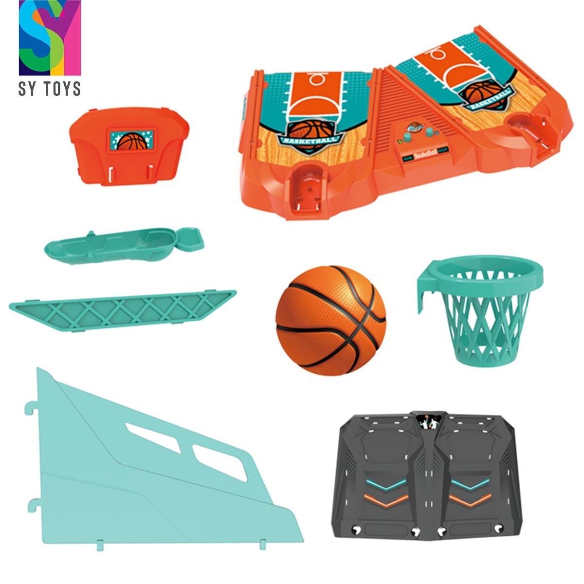 SY Battle Shooting Machine Basketball Game Desktop Top Basketball Finger Soccer Game For Kid