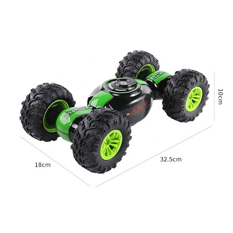 SY Brinquedos De Controle Remoto Children R/C Twist Car 4WD Radio Control Stunt Car 360 Spin Remote Control Tumbling Car Toy