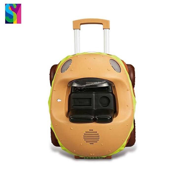 SY Creative Burger Car DIY Picnic Cooking Ice Cream Hot Dog Hamburger Pizza Food Toy Pretend Play set Kitchen Toys