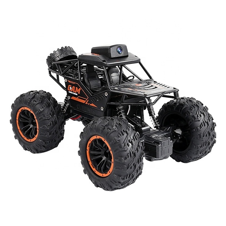 SY juguetes control remoto 1:18 Scale 2.4G Wifi Camera Radio Control Off Road Truck R/C Die-cast Climbing Remote Control Car Toy