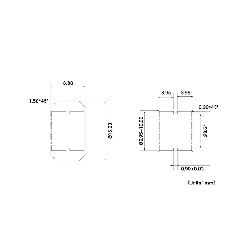 BulkMan 3D Delrin POM Mini V Wheel Kit With 625ZZ 625RS Bearings (Unassembled) for V-Slot Aluminum Profile 3D Printer Parts