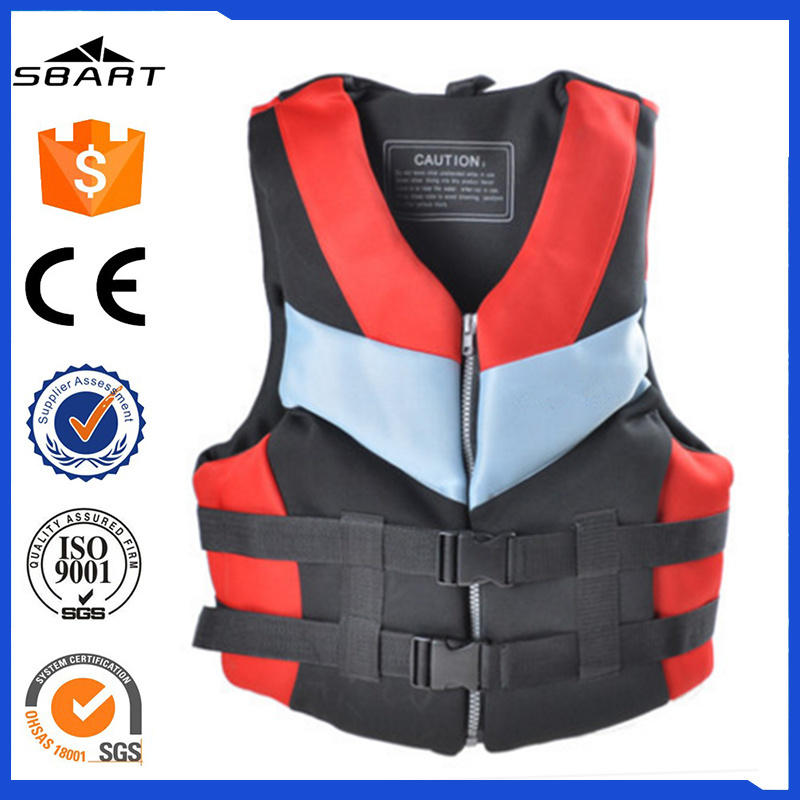 Sbart Custom Neoprene Personal Flotation Device Neoprene Life Jacket Adult Buoyancy Vest EPE Foam Neoprene Life Vest