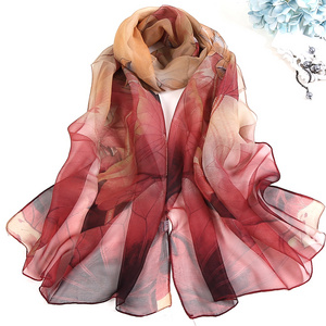 Summer Malaysia custom printed square scarf hijab Malaysia cotton voile scarf  For Women