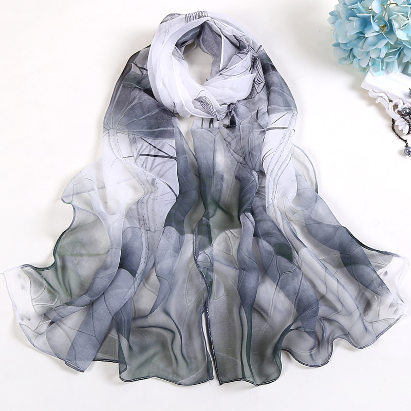 Summer Malaysia custom printed square scarf hijab Malaysia cotton voile scarf  For Women