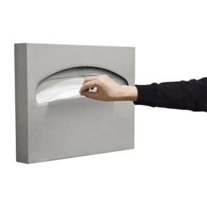 Disposable Toilet Seat Cover Paper Dispenser Stainless Steel Wall-mounted Toilet Seat Cushion Tissue Towel Holder