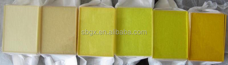 Toughened UV Block Yellow long pass 60-40 polished Protective optical filter JB400 GG400