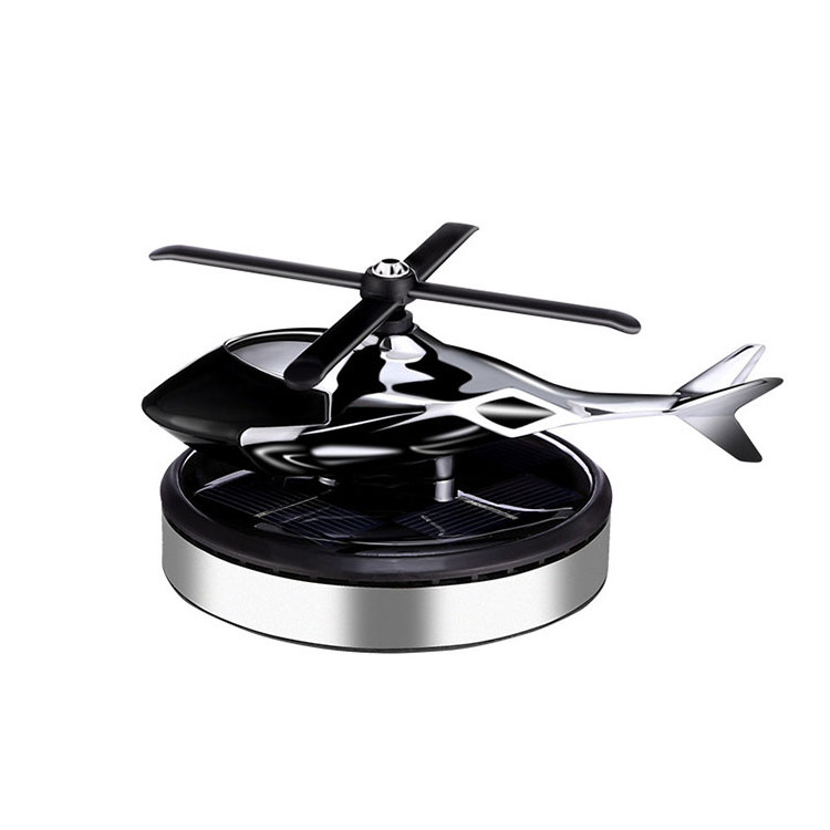 Senbolia New Arrival Factory Wholesale Solar Energy Helicopter Rotating Car Perfume Air Freshener