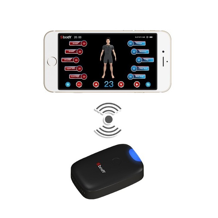 Unique design Ems personal training suit / wireless ems fitness device / electric muscle stimulator for home use