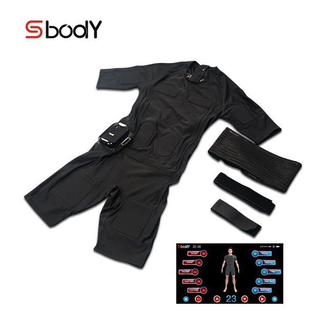 Unique design Ems personal training suit / wireless ems fitness device / electric muscle stimulator for home use