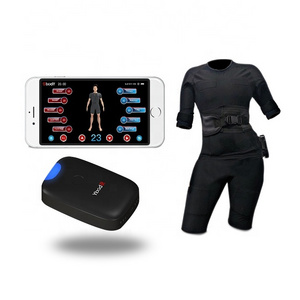 Wireless ems muscle stimulator suit S BODY ems fitness machine for fat burning