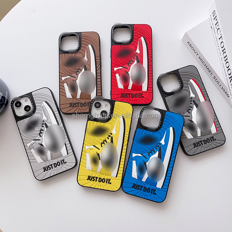 New Fashion Mobile Phone Cover for iPhone 16 15 14 13 12 11 Pro Max Sport Shoes Phone Case Creative Design Brand