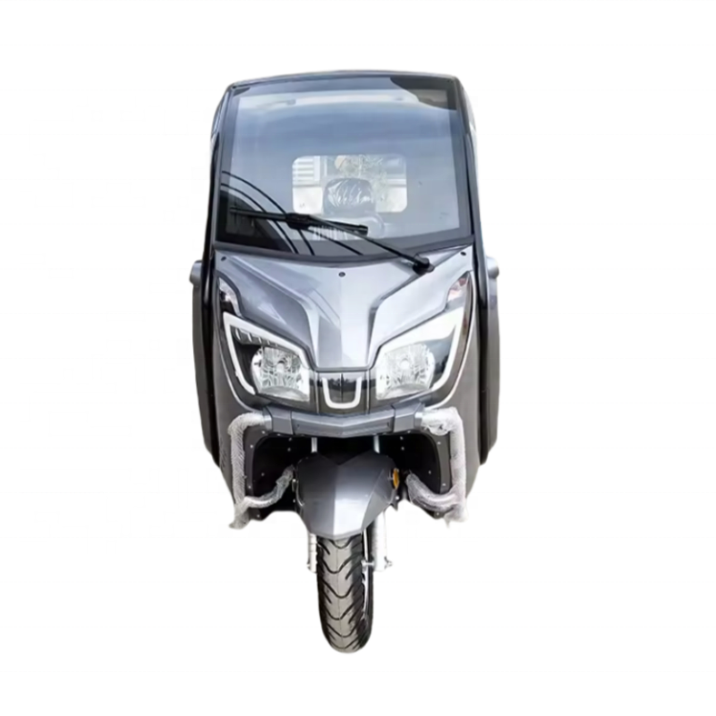 2024 Best Safety 3-Wheel Electric Cabin Scooter Fully Enclosed, Adult Passenger Seat Tricycle