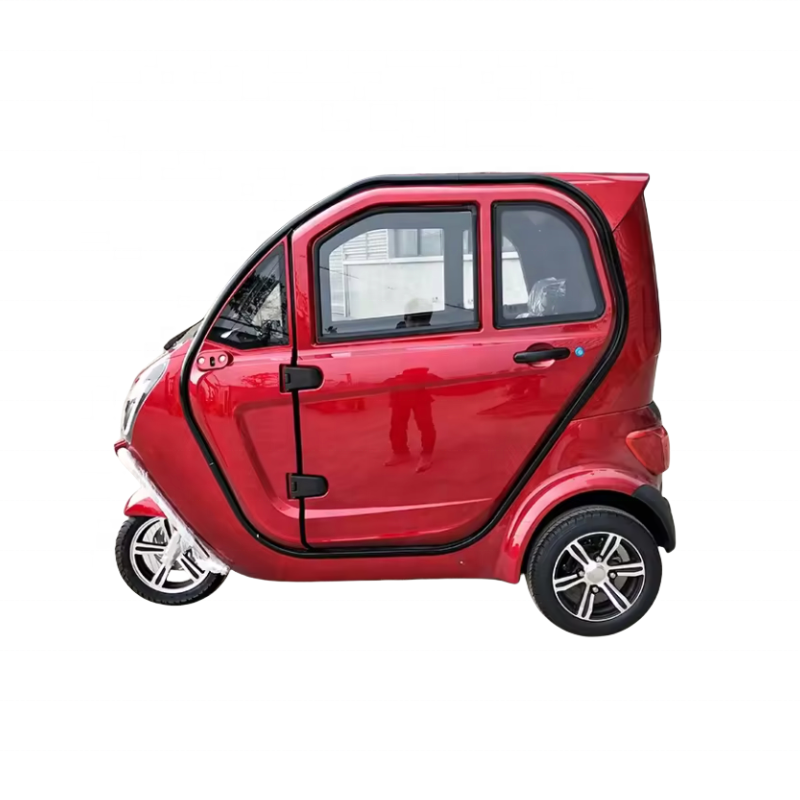 2024 Best Safety 3-Wheel Electric Cabin Scooter Fully Enclosed, Adult Passenger Seat Tricycle