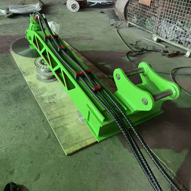 excavator mounted circular blade saw cutter for trimming and limbing