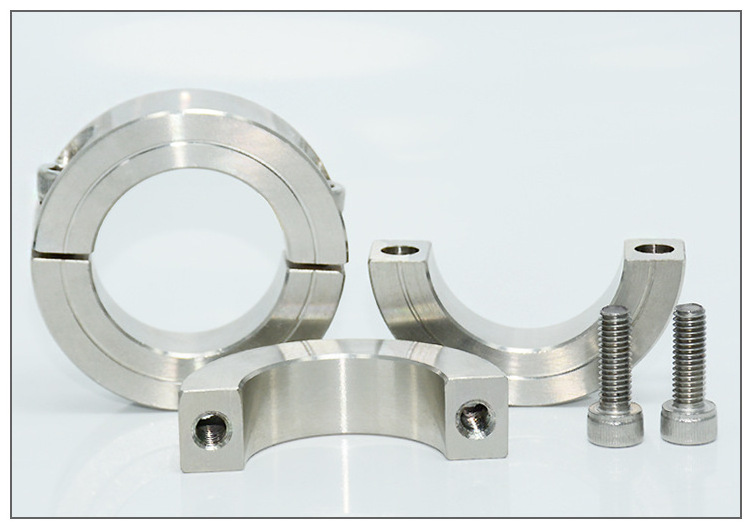 Factory Custom CNC Machining Aluminum Shaft Collar With Set Screw