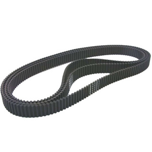 Custom Industrial Power Transmission Belt Drive Flat Rubber PU Timing Belt