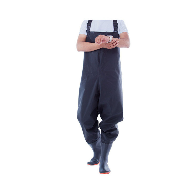 Fishing Waders Hunting Suit 3 Layer Waterproof Wading Pants with Neoprene Boots Waist Chest Fly Fishing Waders