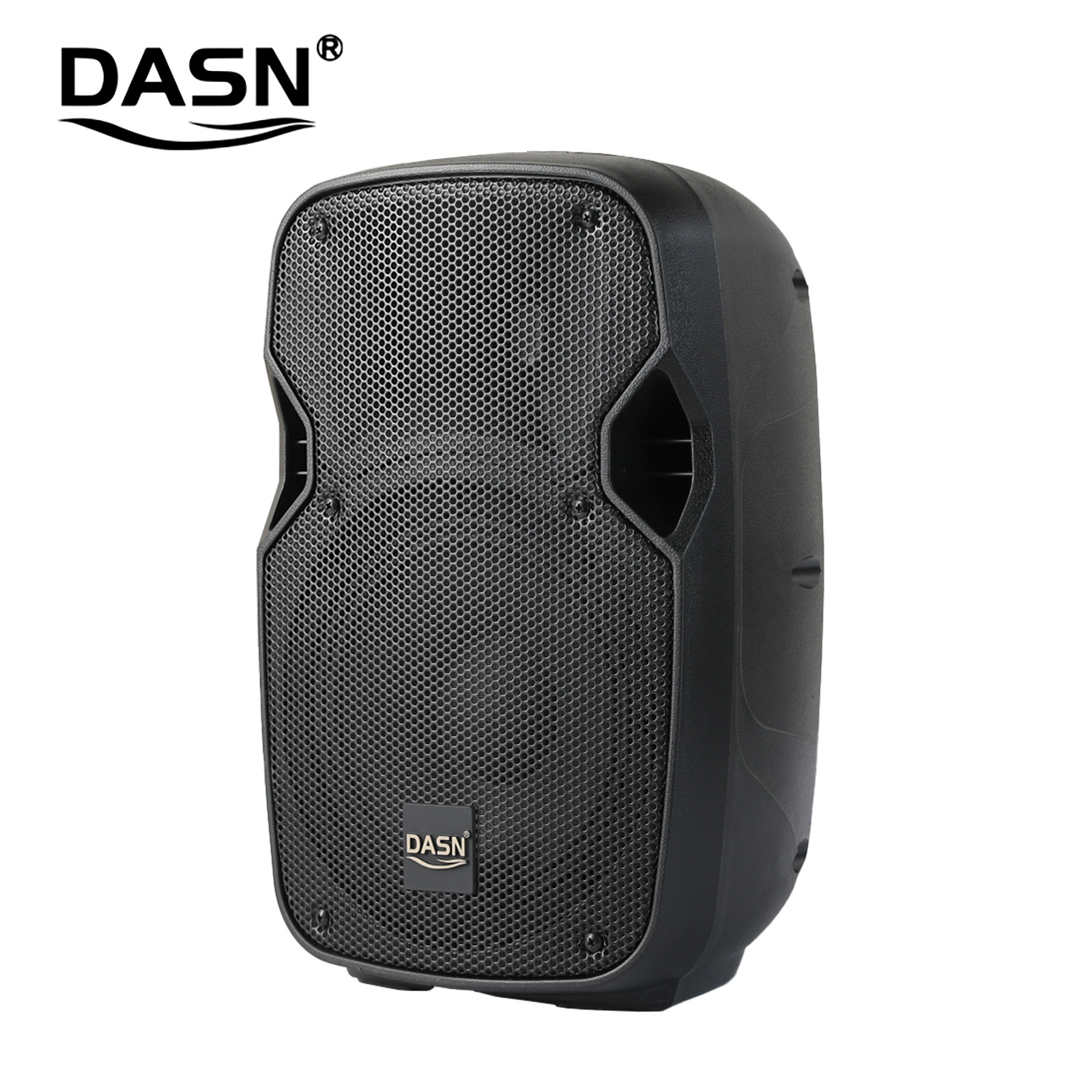 DASN SCF10AA 10'' Inch 320W Professional Active Plastic Full Frequency Sound System Speaker Box