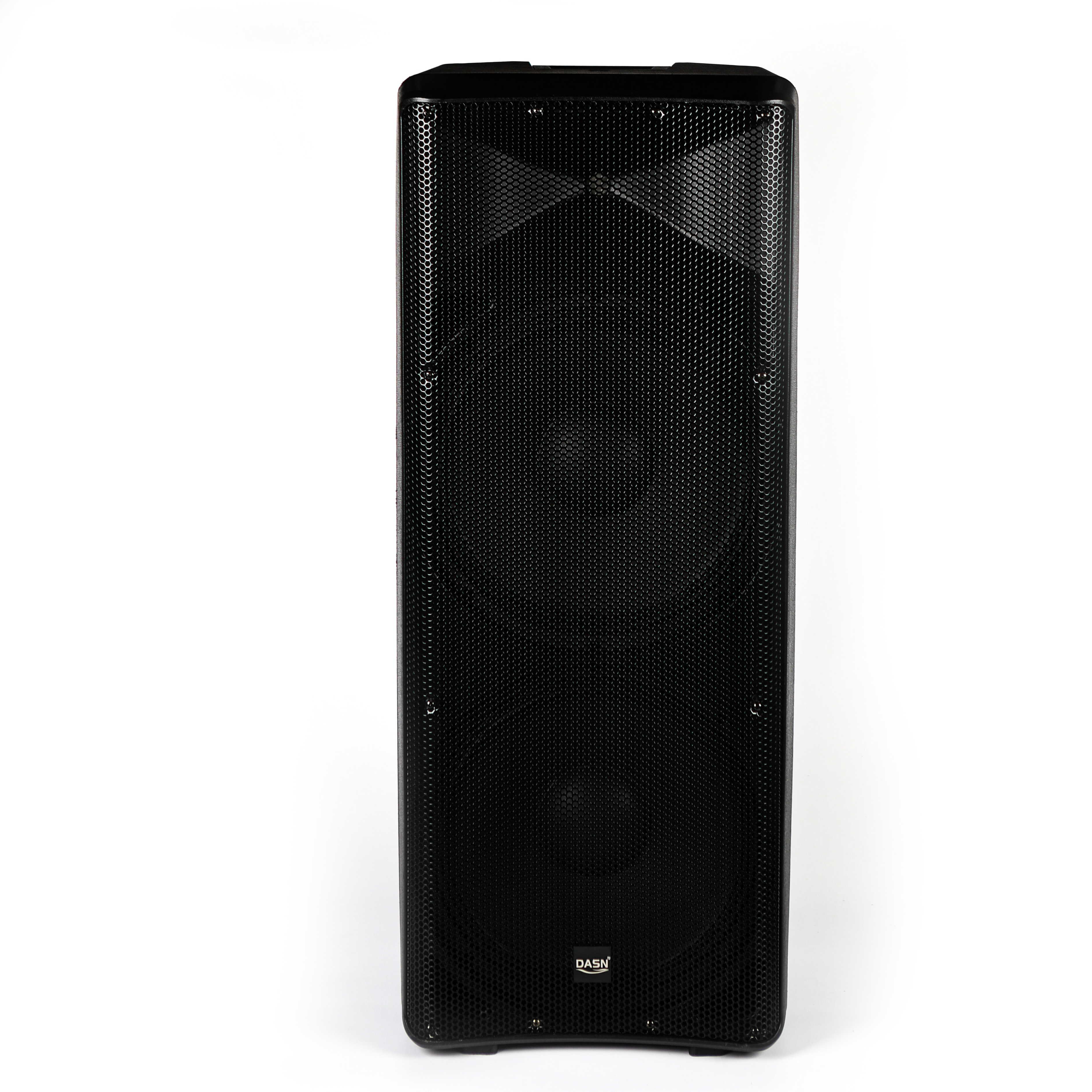 DASN SCB215AQHEC Professional Audio 180W 15Ich Speaker Sound System High Powered Speaker Active Plastic Dual 15 Inch Box.