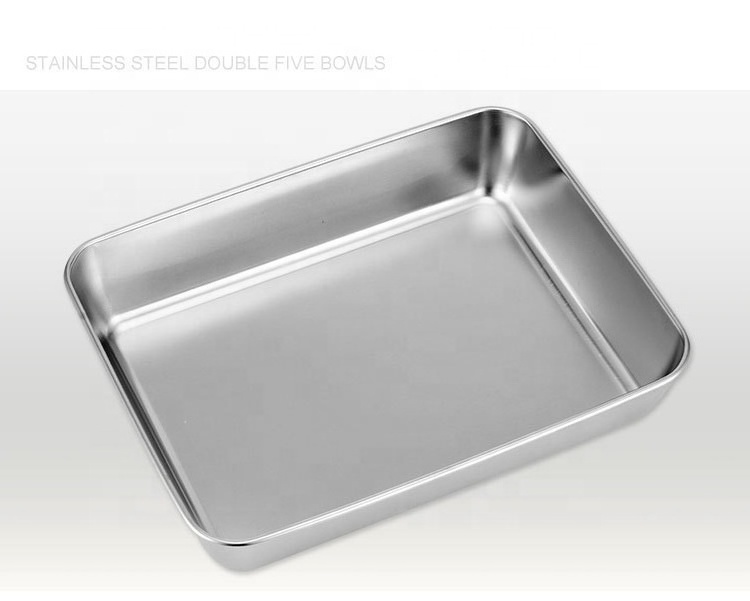 Stainless Steel Serving Trays Towel and Multifunction Trays