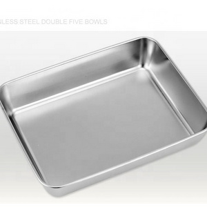 Stainless Steel Serving Trays Towel and Multifunction Trays