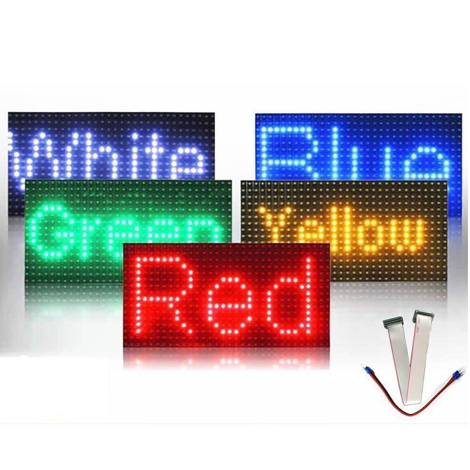 Jode Cheap high quality car rear window led display SMD outdoor P5 P8 P10 single red  led scrolling banner display