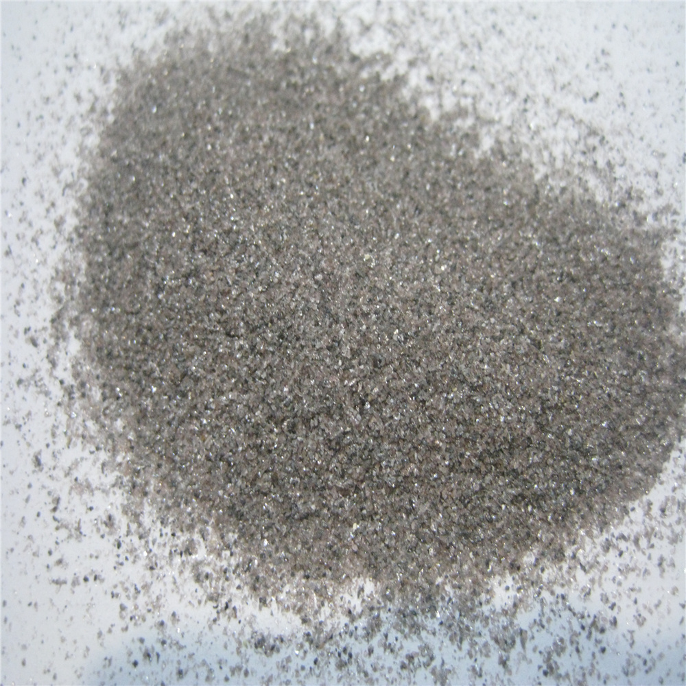 Brown aluminium oxide sand/fines/grains/grits/powder in abrasive