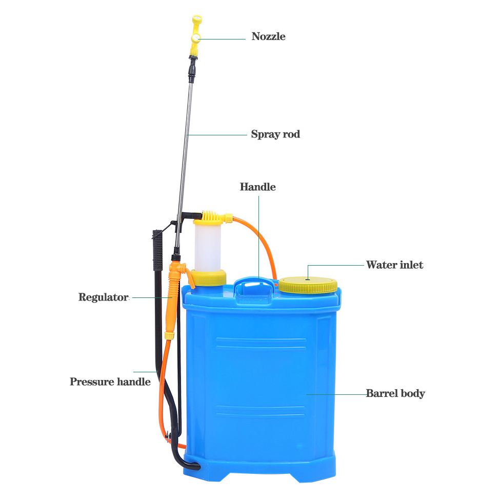 Agricultural greenhouse Hot sale 16L 20L knapsack hand sprayer can be used for farm garden pesticide spraying watering