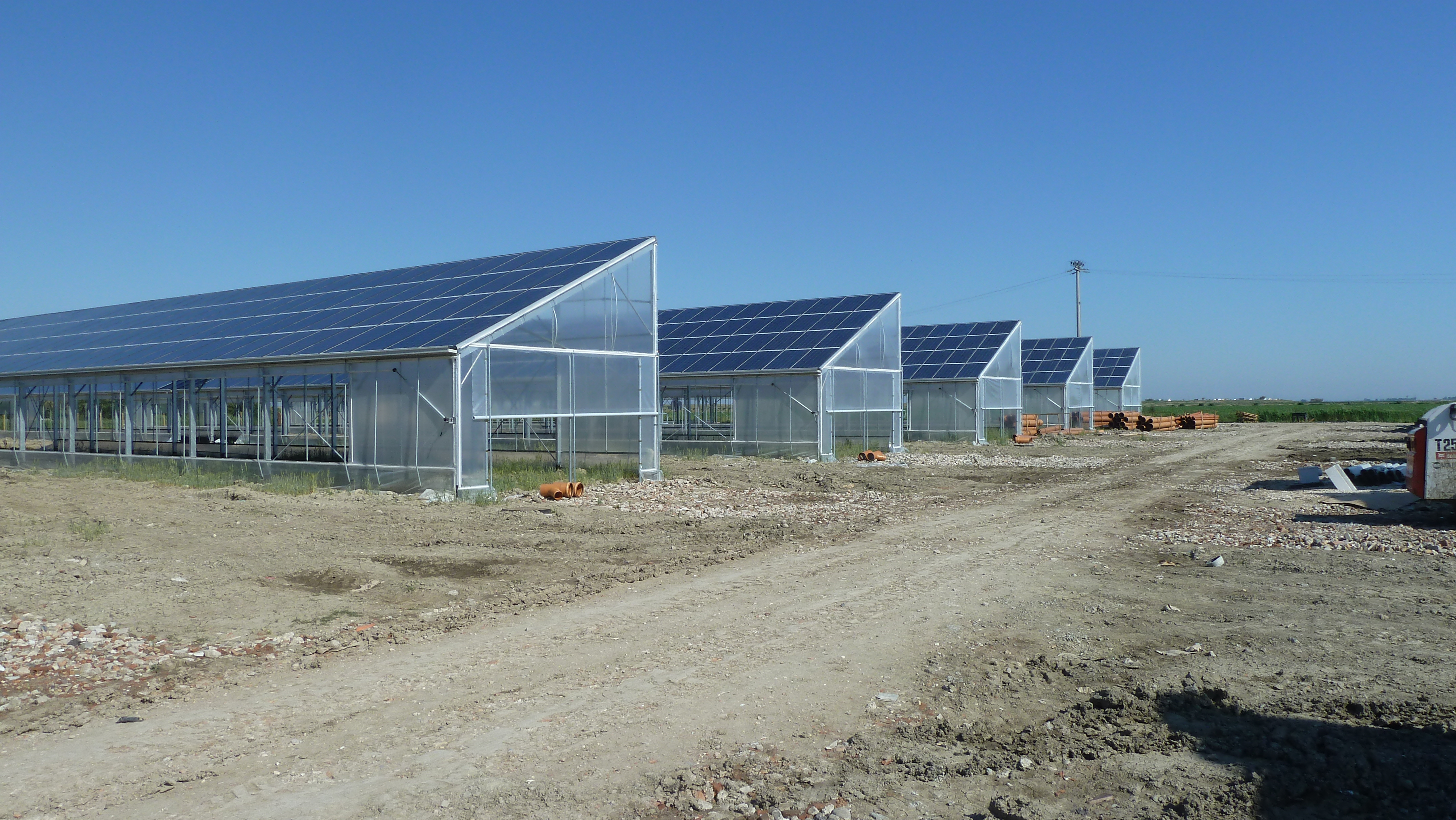 agriculture photovoltaic solar glass greenhouse design china wholesale double glass greenhouse