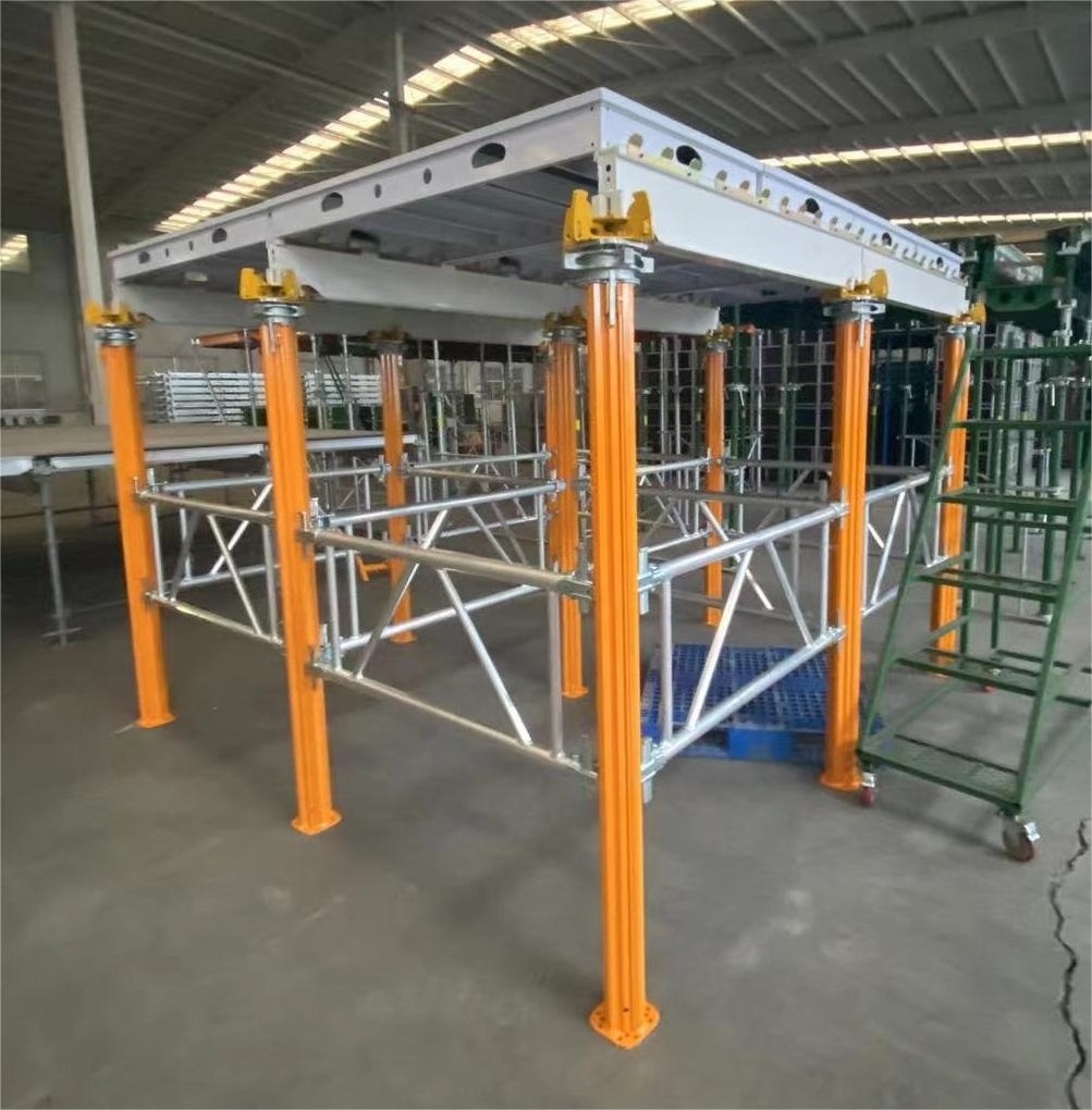 Adjustable Columna de aleacion de aluminio same as PERI SKYDECK MP250 350 480 aluminium formwork shoring post props