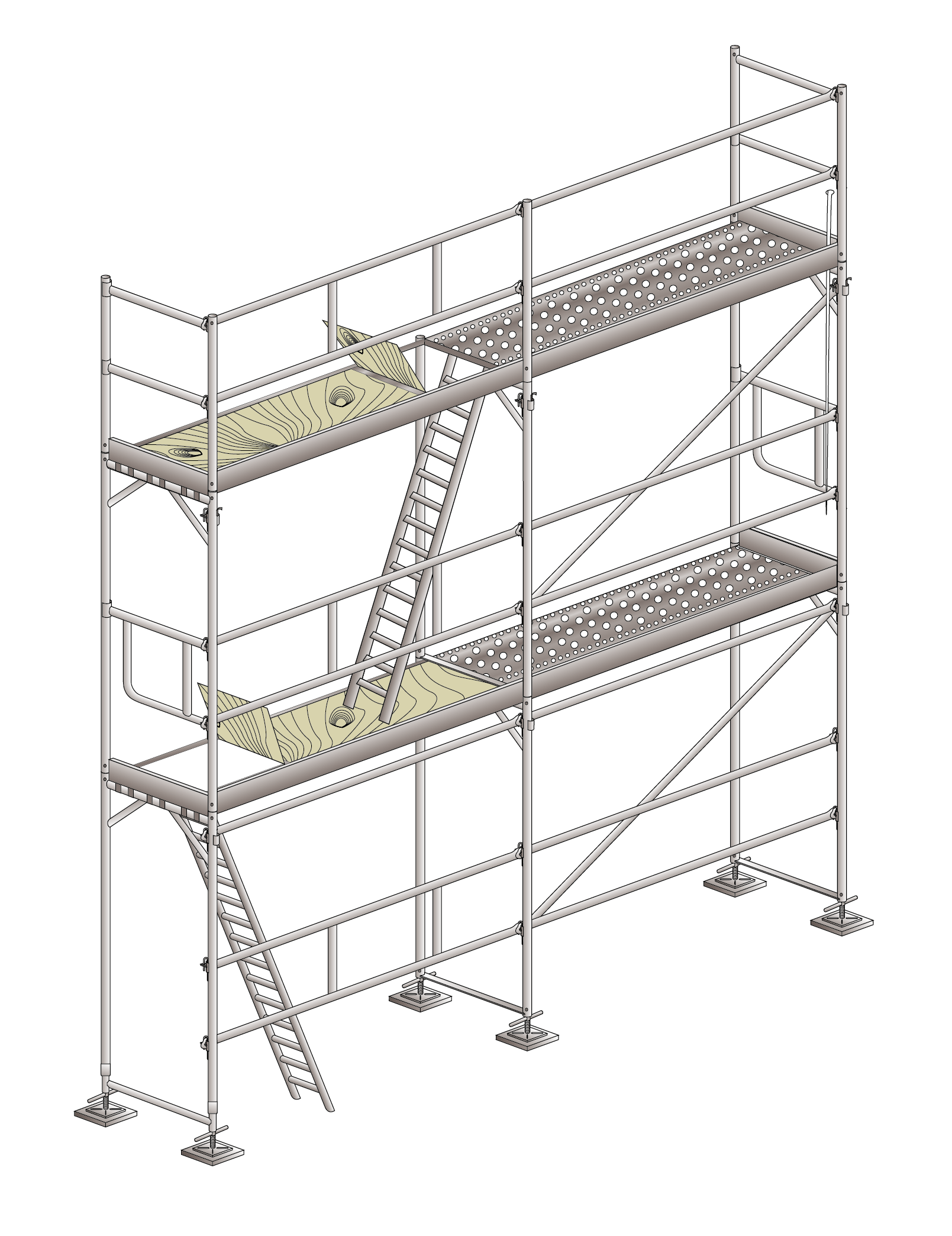 EURO STANDARD FACADE SCAFFOLDING