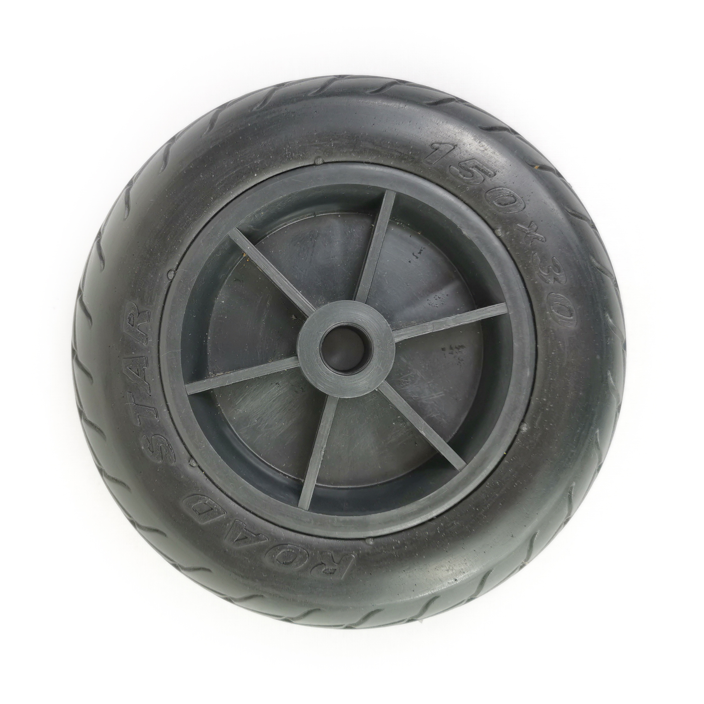 Solid Flat Free Wheels For Beach Cart Foam Tires