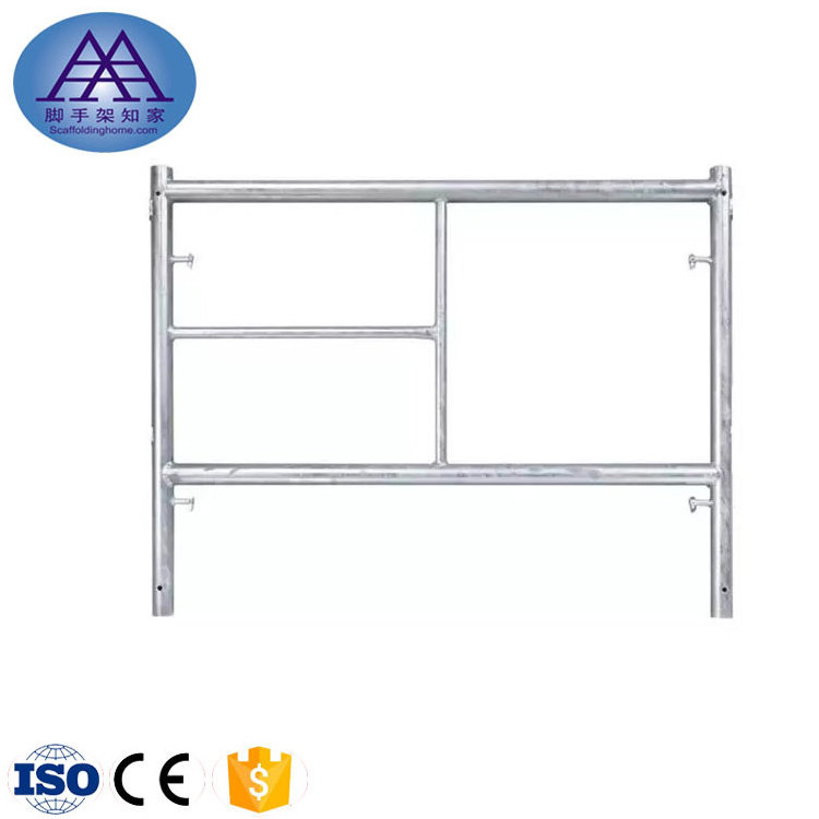 Mason Frame Q235 Q345 Scaffolding Foldable Mobile Heavy Duty Galvanized H Frame Scaffold for Sales