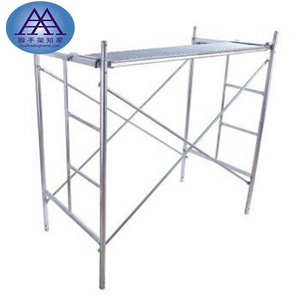 Building materials framework scaffolding galvanized steel ladder scaffolding for high-rise use