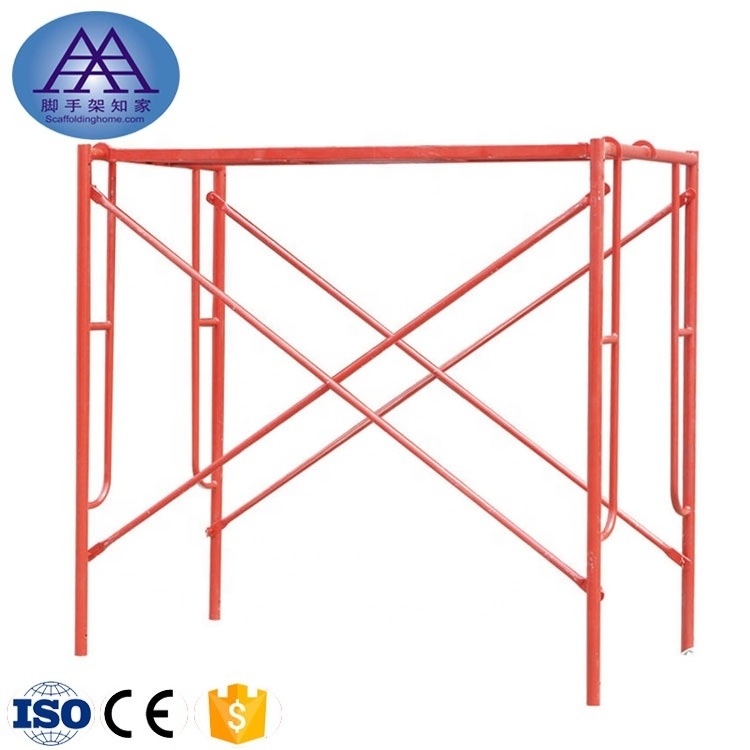 Q235 Steel Used Frame Scaffold System For Sale