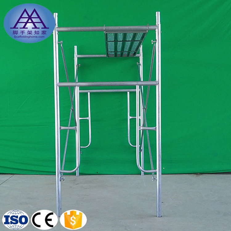 Walk Broad Ladder Steel Scaffolding Frame Scaffold 3ft 4ft 5.5ft Office Building Free Spare Parts Apartment Hospital