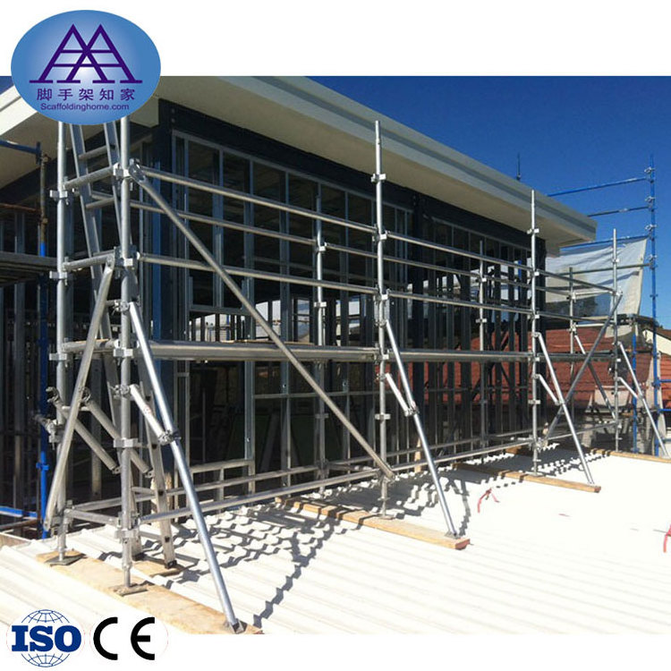 Kwikstage Scaffolding System tower Galvanized painted used kwick Duty Quick stage aluminium Platform banana scaffold