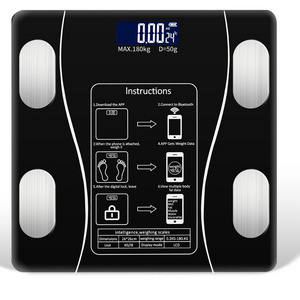 BMI  Body Composition Analyzer Portable Electronic Digital Weighting Scale Jumon  smart Bluetooth wireless fat scale