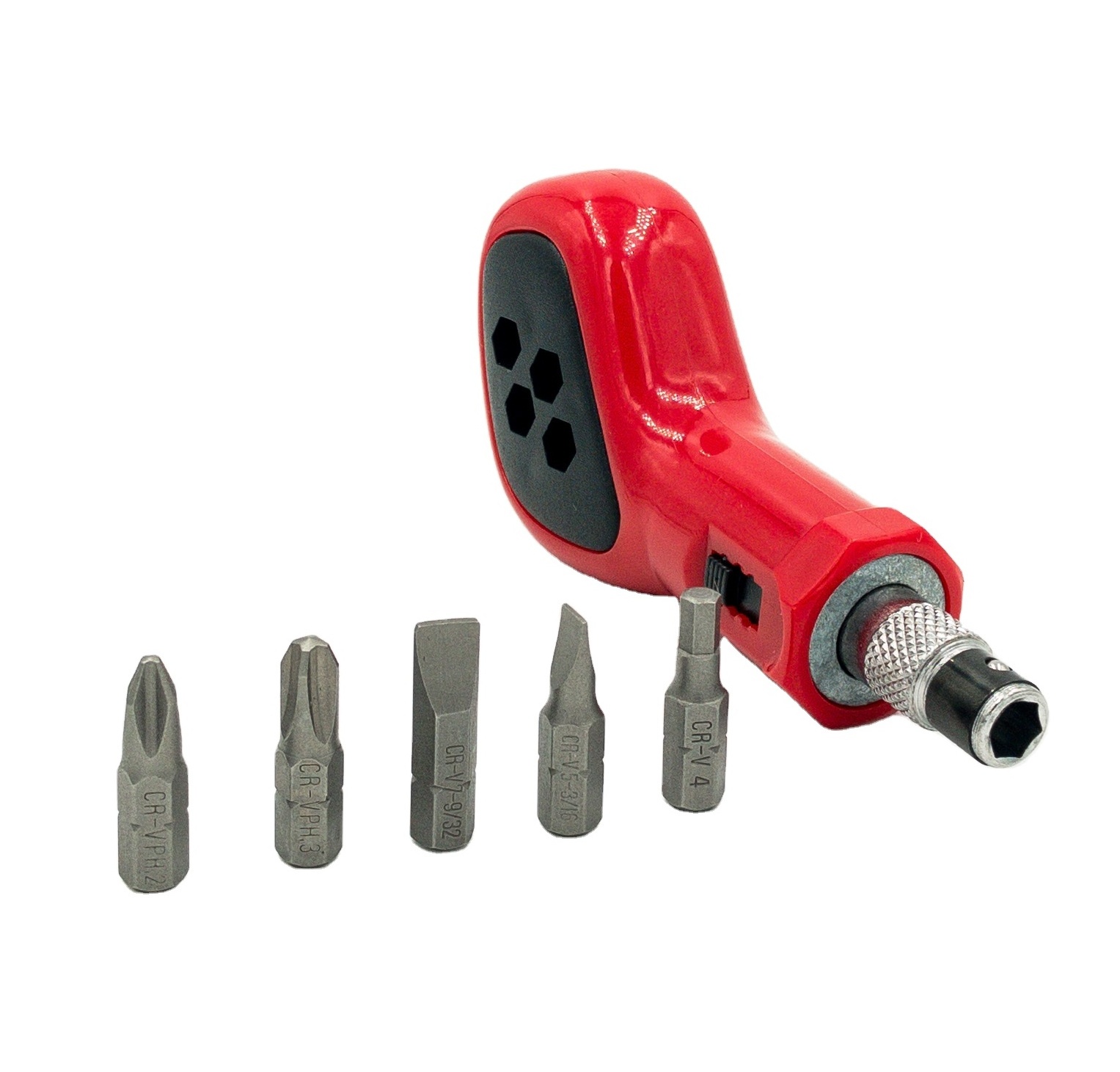 Torx Hex Multi Purpose Pentalobe Ratchet Screwdriver Bit Set In Blister Card