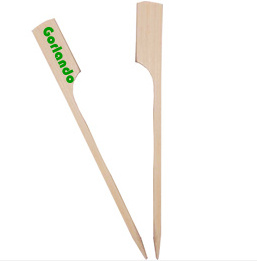 15cm Eco-friendly Bamboo Paddle Skewer/Bamboo Golf Pick/Bamboo Knife Pick