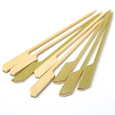 15cm Eco-friendly Bamboo Paddle Skewer/Bamboo Golf Pick/Bamboo Knife Pick