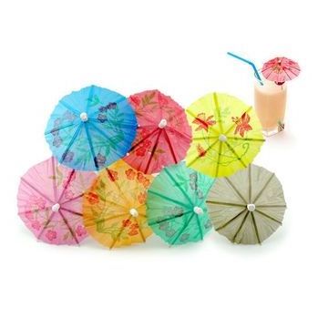 Hot selling Biodegradable wedding decoration umbrelle toothpick decorative toothpick cocktail umbrella