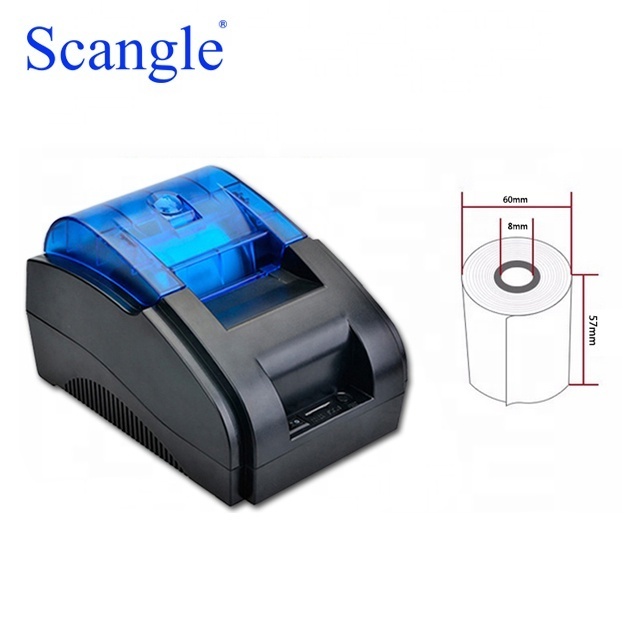 Scangle handheld wireless thermal receipt printer mobile portable ticket printer