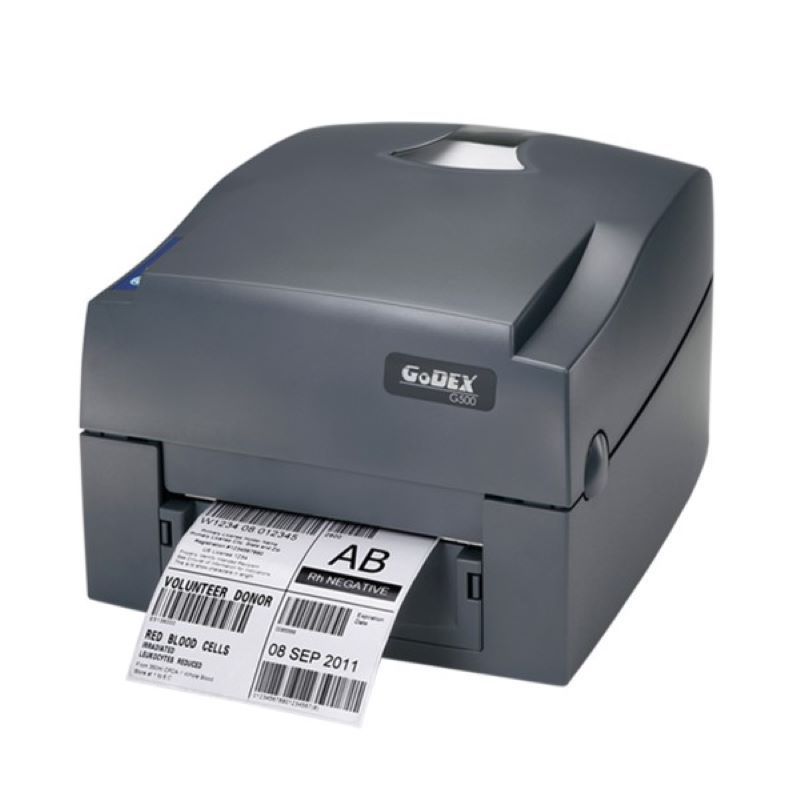 Desktop thermal transfer label barcode printer godex g500