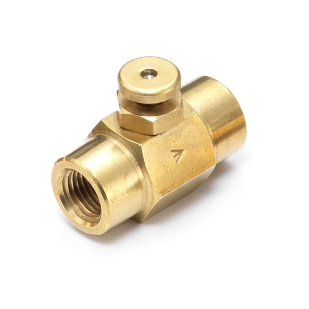 VB11 Brass Male Thread Push Button valve Switch shut off valve