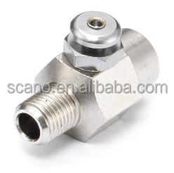 VB11 Brass Male Thread Push Button valve Switch shut off valve