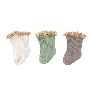 Baby girl Ruffle style lovely socks, Lovely Girls Socks Wholesale, Children Socks