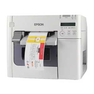 Original inkjet color sticker label printer TM-C3520 Light Industrial Full Color Label Printer  with Cutting function